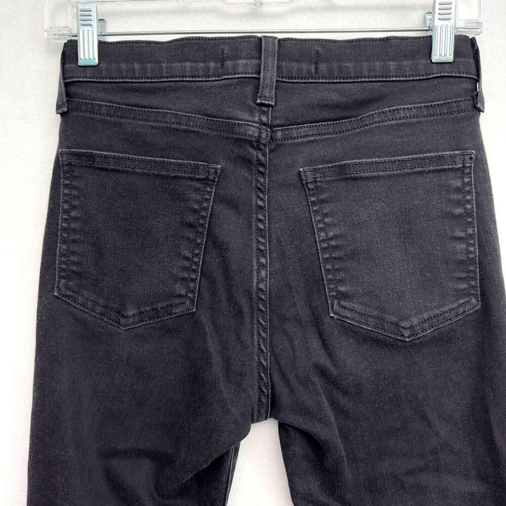 Veronica Beard Jeans 26/2 Debbie Skinny High Rise Black Button Fly Womens - Picture 4 of 11